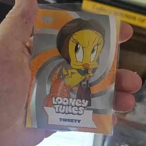 Looney Tunes Tweety Trading Card - Orange and Gray